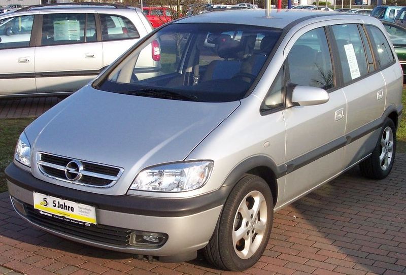 ,    Opel Zafira A 1999 - 2005
                