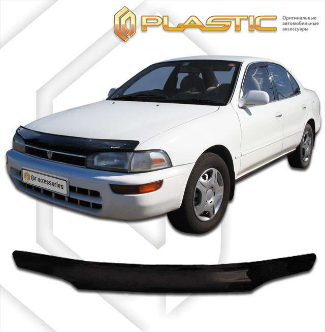 Дефлектор капота (Classic полупрозрачный) Toyota Sprinter  2010010300036
