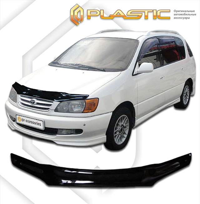 Ветровик люка (84 см.) (Classic полупрозрачный) Toyota Ipsum  2010070300311