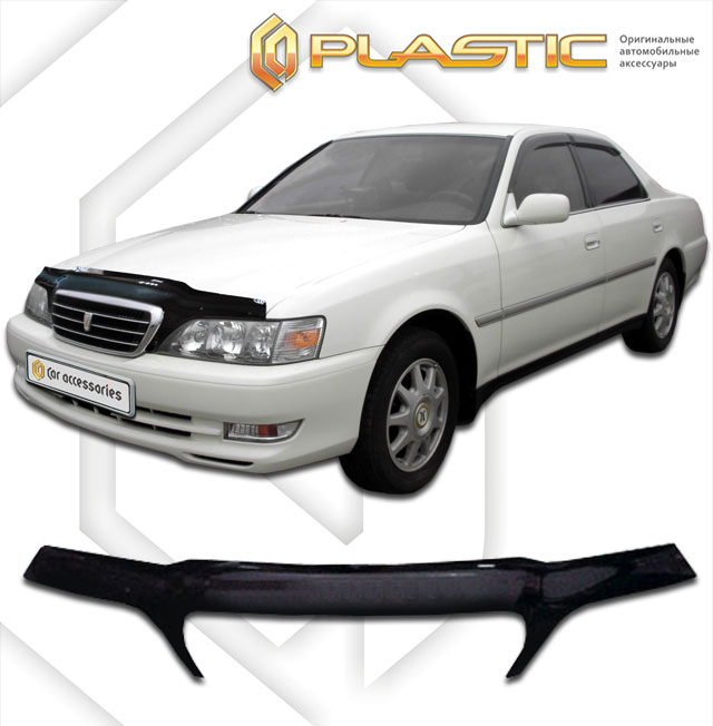 Дефлектор капота (Classic полупрозрачный) Toyota Cresta  2010010300555