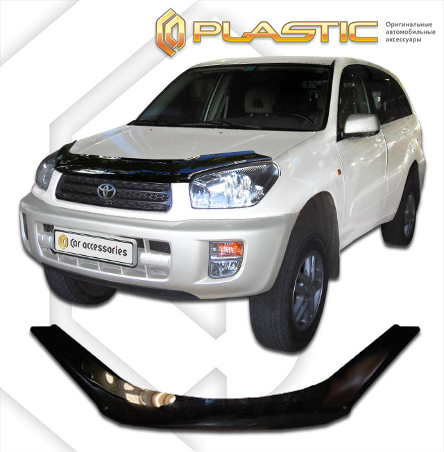 Ветровики дверей (Classic полупрозрачный) Toyota Rav4  2010030300641