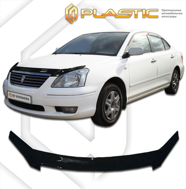 Ветровики дверей (Шелкография белая) Toyota Premio  2010030400679