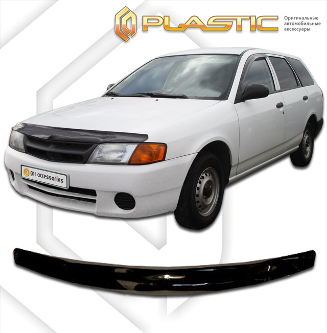 Дефлектор капота (Classic полупрозрачный) Nissan AD  2010010300692