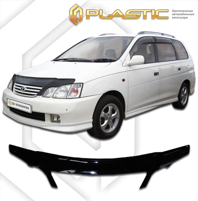 Дефлектор капота (Classic полупрозрачный) Toyota Gaia  2010010300937