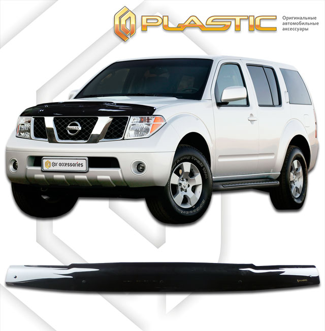 Дефлектор капота (Classic полупрозрачный) Nissan Terrano  2010010300968