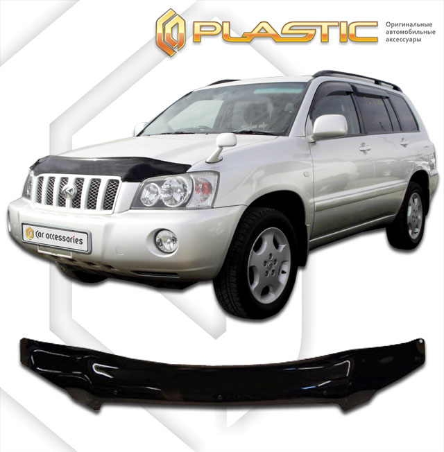 Дефлектор капота (Classic полупрозрачный) Toyota Kluger V  2010010301224