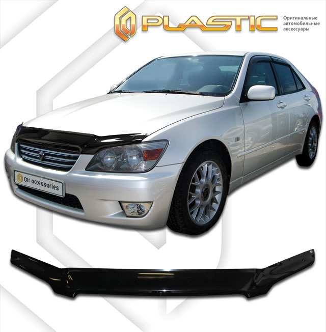 Дефлектор капота (Classic полупрозрачный) Toyota Altezza  2010010301293