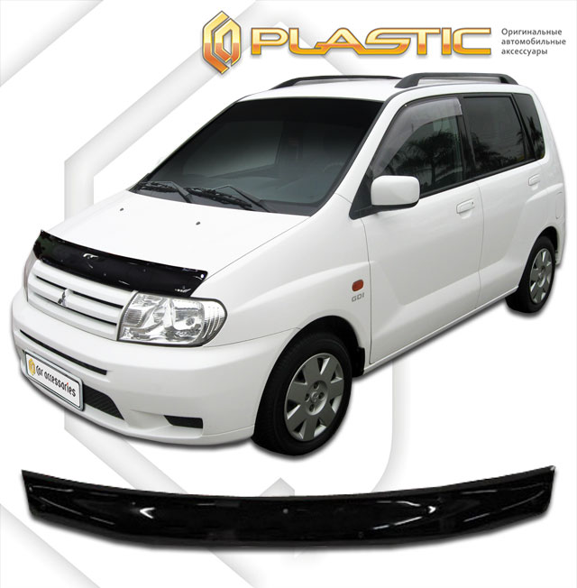 Дефлектор капота (Classic полупрозрачный) Mitsubishi Mirage Dingo 2010010301408