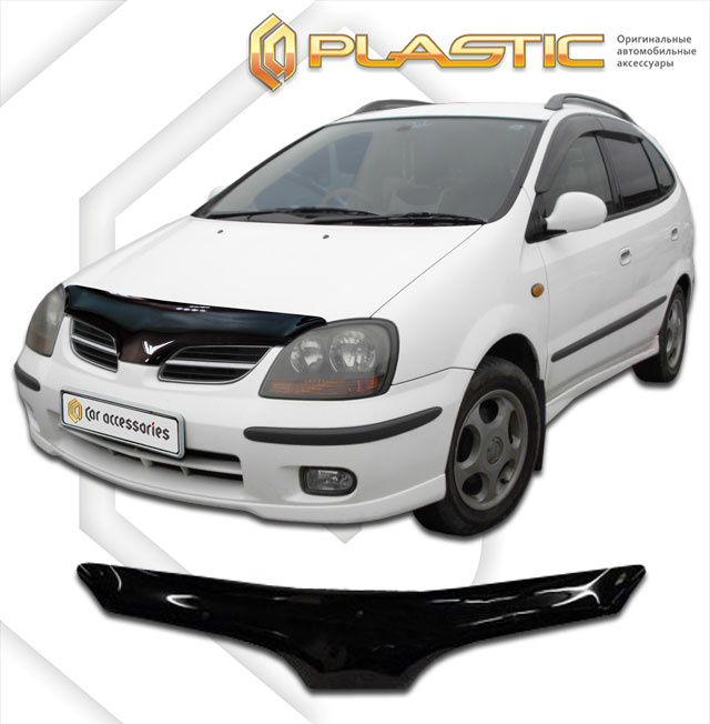 Дефлектор капота (Classic полупрозрачный) Nissan Tino  2010010301507