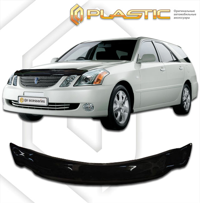 Дефлектор капота (Classic полупрозрачный) Toyota Mark-2 Blit 2010010302283