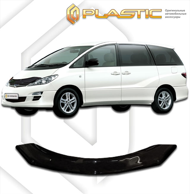 Ветровики дверей (Classic полупрозрачный) Toyota Estima  2010030302423