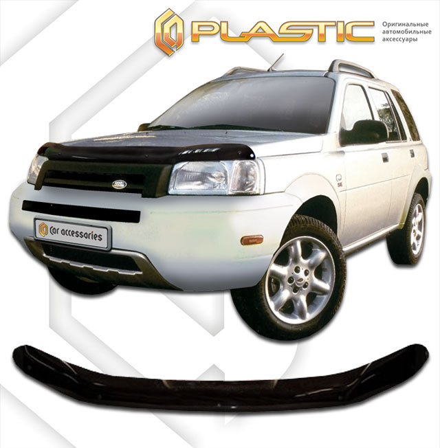 Дефлектор капота (Classic полупрозрачный) Land Rover Freelander  2010010302863