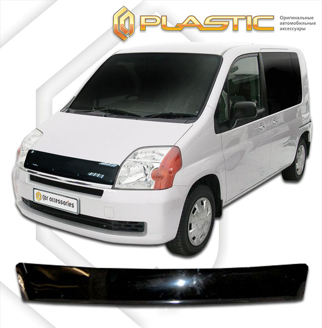 Дефлектор капота (Classic полупрозрачный) Honda Mobilio  2010010303136
