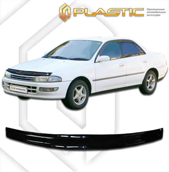 Дефлектор капота (Classic полупрозрачный) Toyota Carina  2010010303419