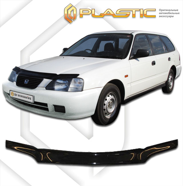 Дефлектор капота (Classic полупрозрачный) Honda Orthia  2010010304119