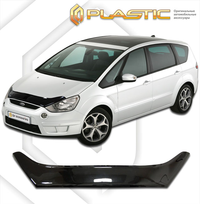 Дефлектор капота (Classic полупрозрачный) Ford Galaxy  2010010304362