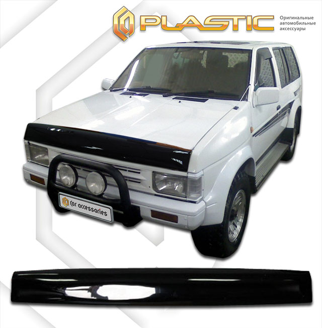 Дефлектор капота (Classic полупрозрачный) Nissan Terrano  2010010304461