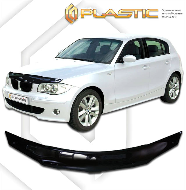 Дефлектор капота (Classic полупрозрачный) BMW 1 Series  2010010304751