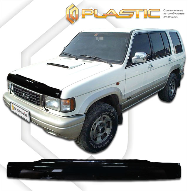 Дефлектор капота (Classic полупрозрачный) Isuzu Bighorn  2010010305239