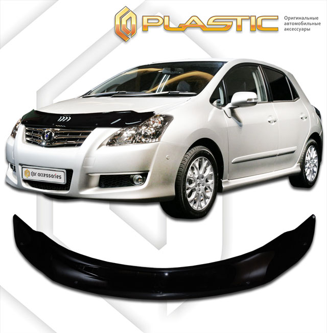 Дефлектор капота (Classic полупрозрачный) Toyota Blade  2010010305284