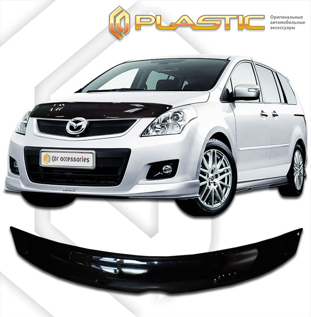 Дефлектор капота (Classic полупрозрачный) Mazda MPV  2010010305642