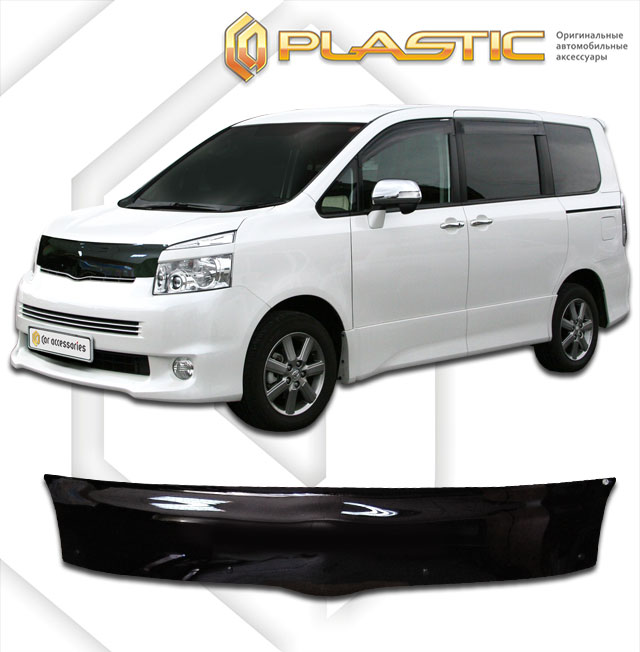 Дефлектор капота (Classic полупрозрачный) Toyota Voxy  2010010306083