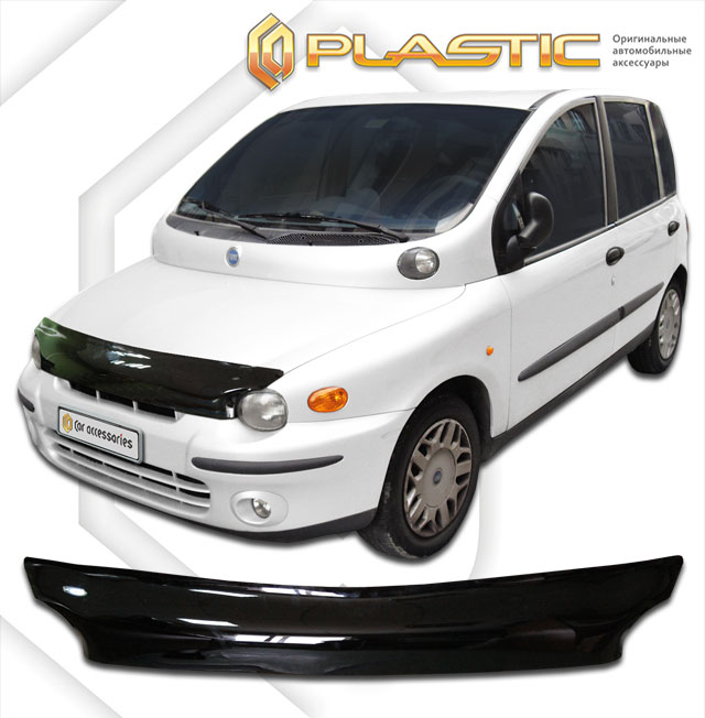 Дефлектор капота (Classic полупрозрачный) Fiat Multipla  2010010306366