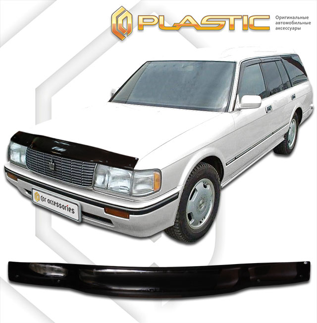 Дефлектор капота (Classic полупрозрачный) Toyota Crown wagon 2010010306458