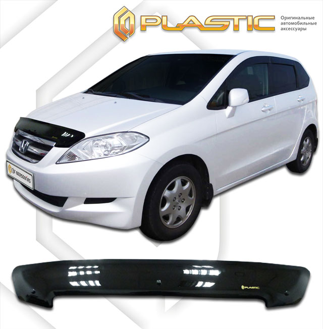 Дефлектор капота (Classic полупрозрачный) Honda FR-V  2010010306717