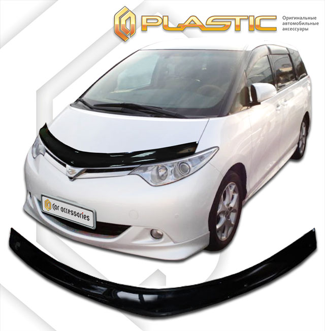 Дефлектор капота (Classic полупрозрачный) Toyota Previa  2010010311650