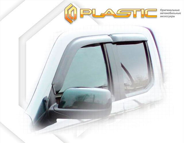 Ветровики дверей (Classic полупрозрачный) Mazda BT-50  2010030302706