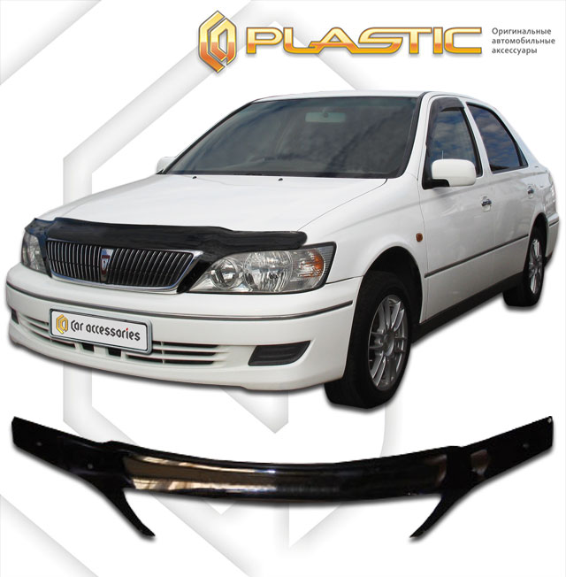 Дефлектор капота (exclusive) (Classic черный) Toyota Vista  2010060100143