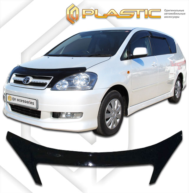 Дефлектор капота (exclusive) (Classic черный) Toyota Ipsum  2010060100563
