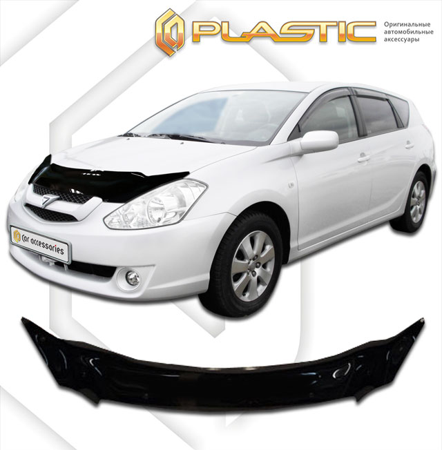 Дефлектор капота (exclusive) (Classic черный) Toyota Caldina  2010060101164