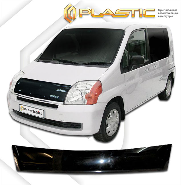 Дефлектор капота (exclusive) (Classic черный) Honda Mobilio  2010060103137
