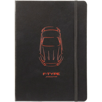 Блокнот Jaguar Large F-type Notebook Black