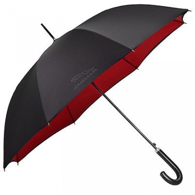 Зонт трость Jaguar Golf Stick Umbrella, Black Red