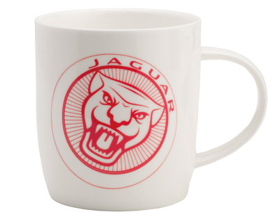 Керамическая кружка Jaguar 'Growler' Mug - White