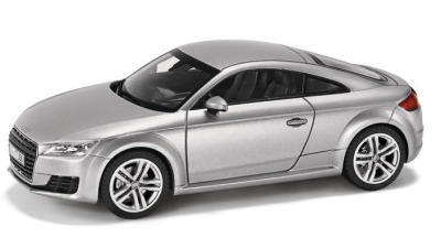 Инерционный автомобиль Audi TT Pullback, Scale 1:38, Floret silver