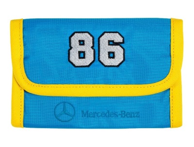 Детский кошелек Mercedes-Benz Wallet, Kids, Blue-Yellow