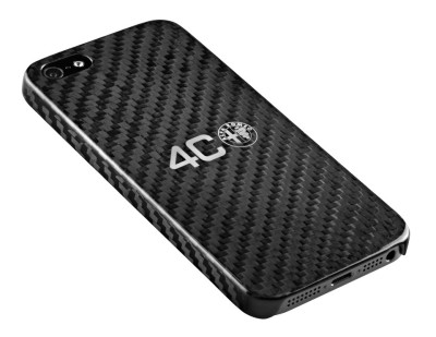 Карбоновая накладка для iPhone 5 Alfa Romeo 4C iPhone 5 Carbon Cover