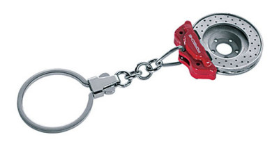 Брелок для ключей с гербом Porsche Brake-disc Keyring