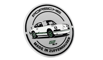 Эмблема на решетку радиатора Porsche Grill Badge - RS 2.7 Collection