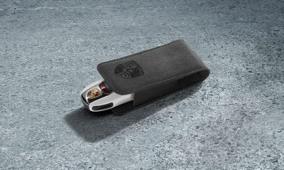 Замшевый чехол для ключа от автомобиля Porsche Key Case Alcantara