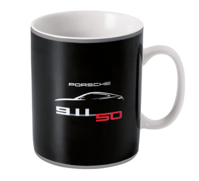 Кружка Porsche Cup – 50 Years of 911 – limited edition, Black