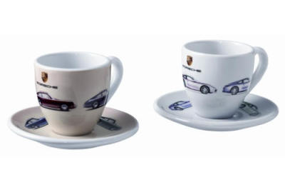 Набор из двух чашек для эспрессо Porsche Espresso Cups Set Number 2