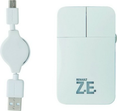 Компьютерная мышь Renault Zoe Lumineous Thin Mouse White 2013