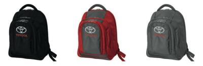 Рюкзак Toyota Travel Backpack, Red