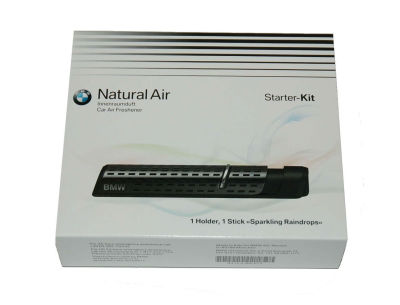 Базовый комплект освежителя воздуха в салоне BMW Starter Kit Natural Air Car Freshener Sparkling Raindrops