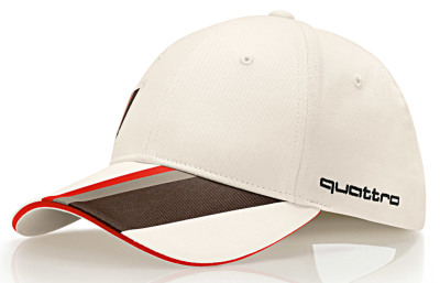 Бейсболка Audi Unisex cap, Heritage, offwhite